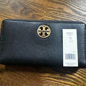Tory Burch Carson Zip Continental Wallet
